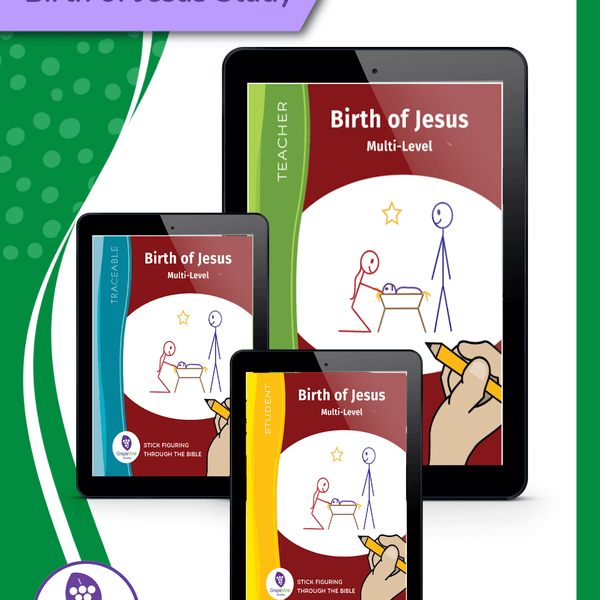 Birth of Jesus Bible Study eBooks for Families