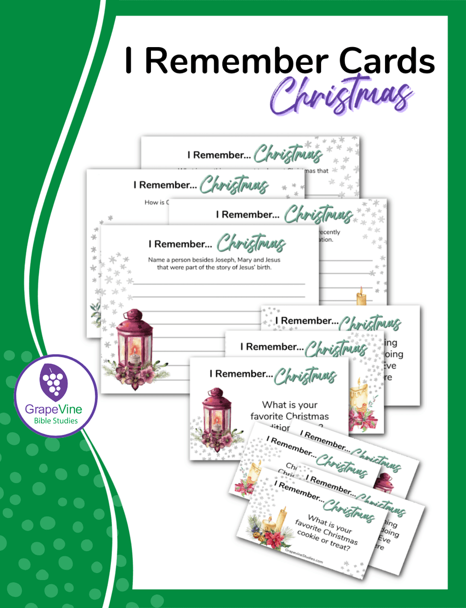 I Remember Christmas Cards