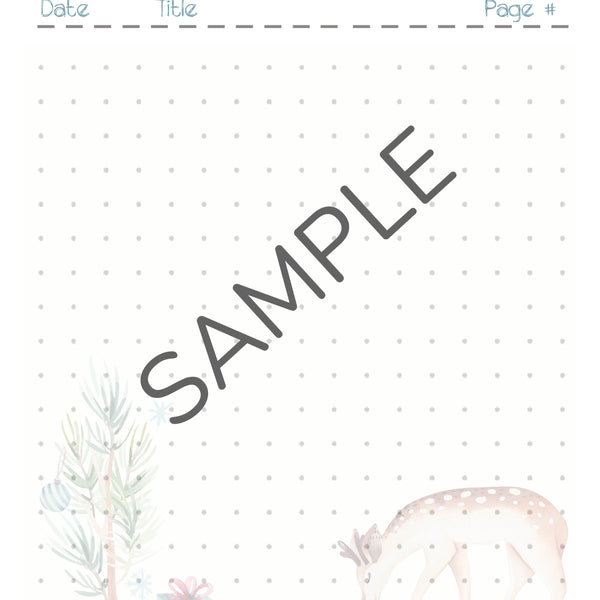 Christmas Scripture Reading & Writing Journal - Kids - Digital