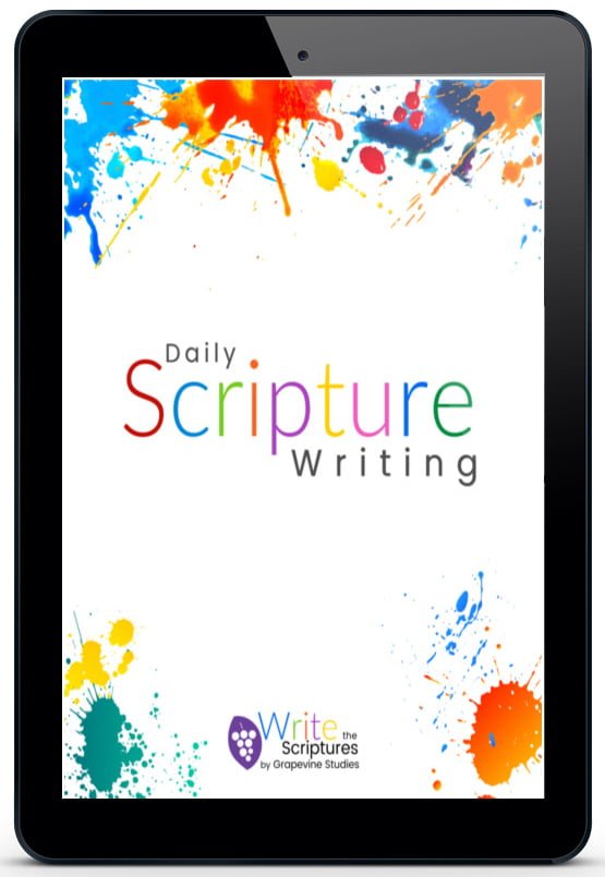 Scripture Writing Journal - Kids - Digital