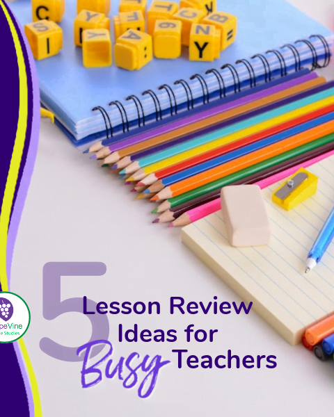 5 Quick and Fun Lesson Reviews Ideas for Busy Teachers