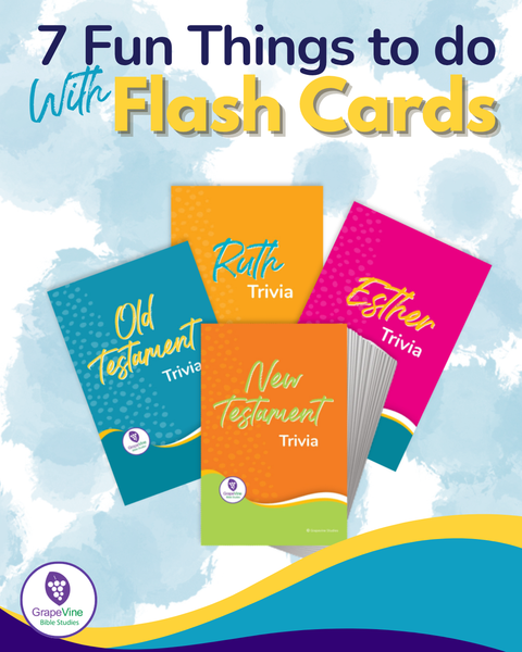 7 Fun Things to Do With Bible Flash Cards