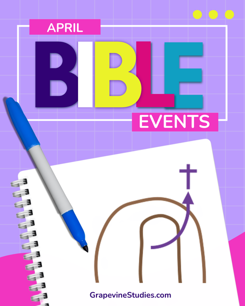 Bible Timeline Events in April