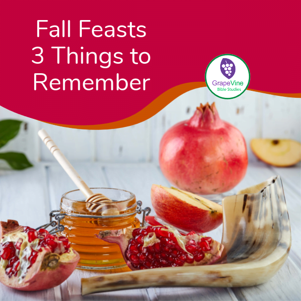The Fall Biblical Feasts – 3 Things To Remember