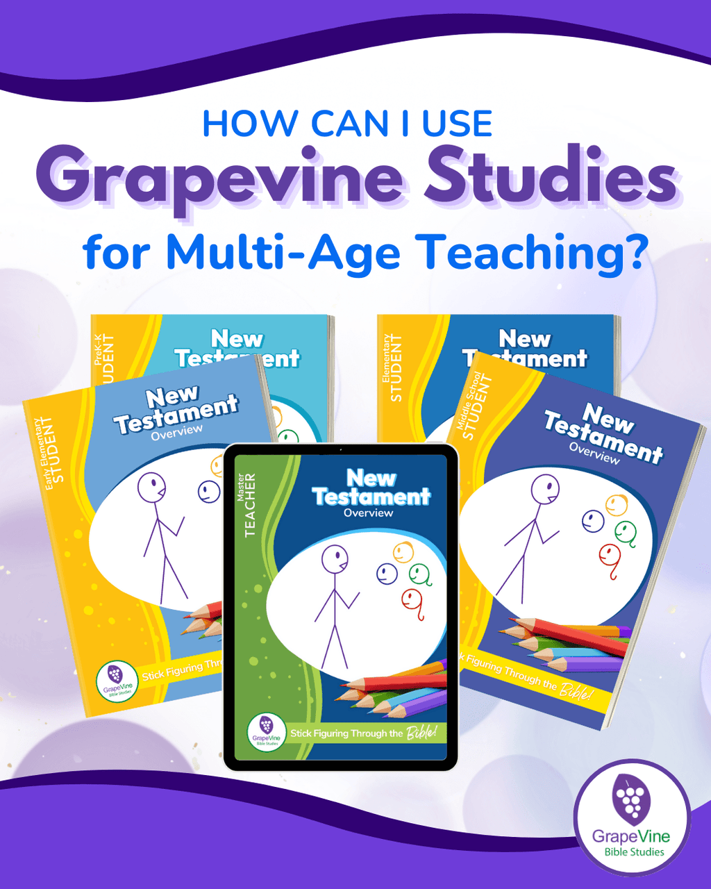 How Can I Use Grapevine Studies for Multi-Age Teaching?