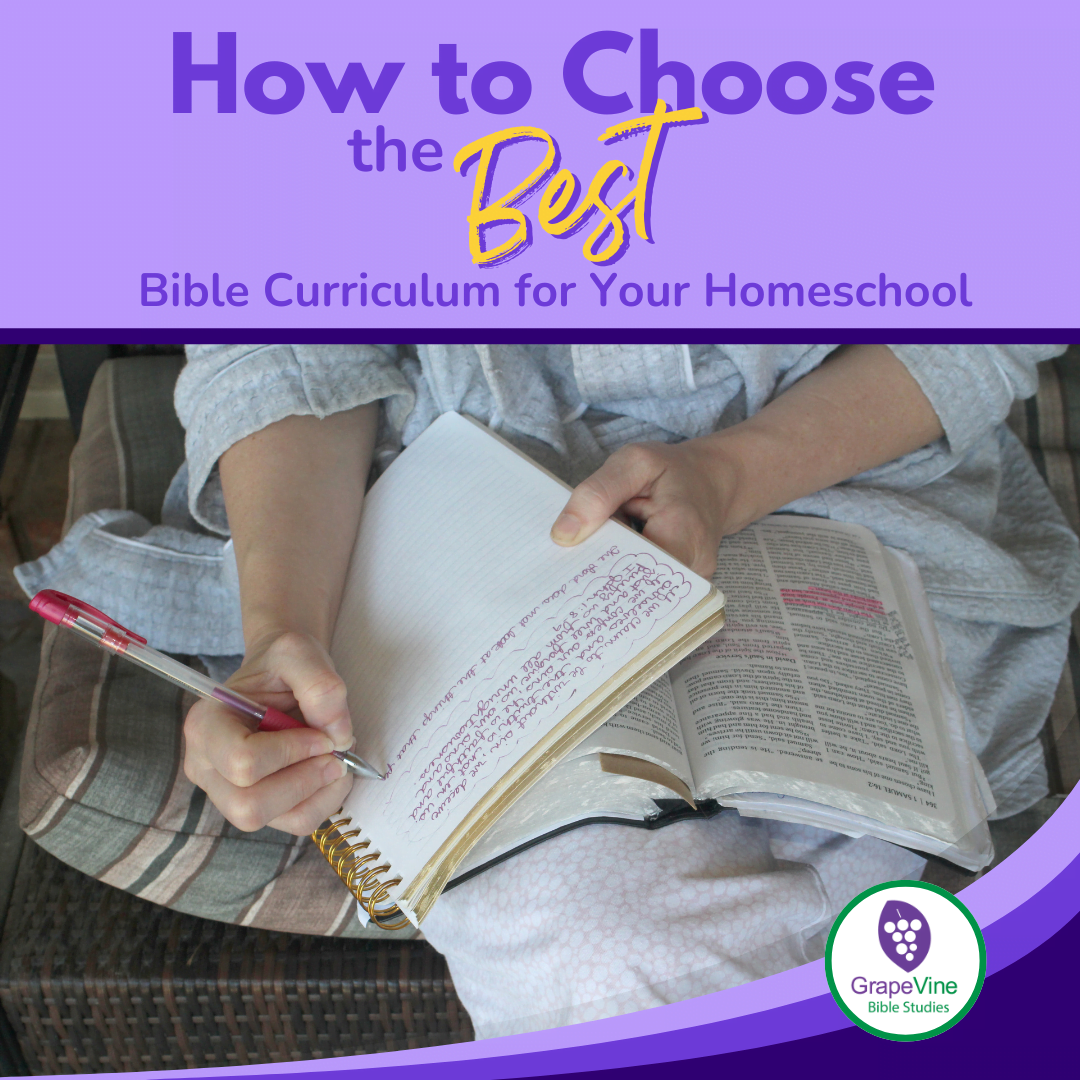 How to Choose a Bible Curriculum for Homeschool