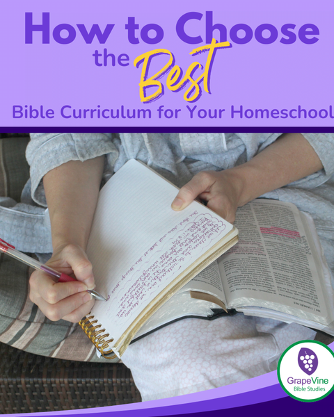 How to Choose a Bible Curriculum for Homeschool