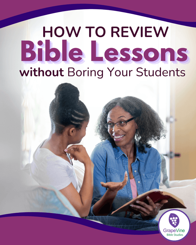 How to Review Bible Lessons Without Boring Your Students
