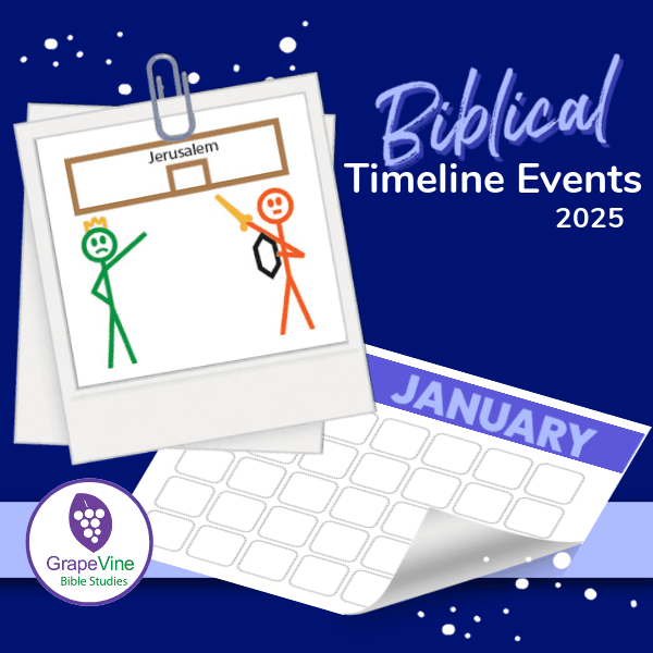 Bible Timeline Events for January