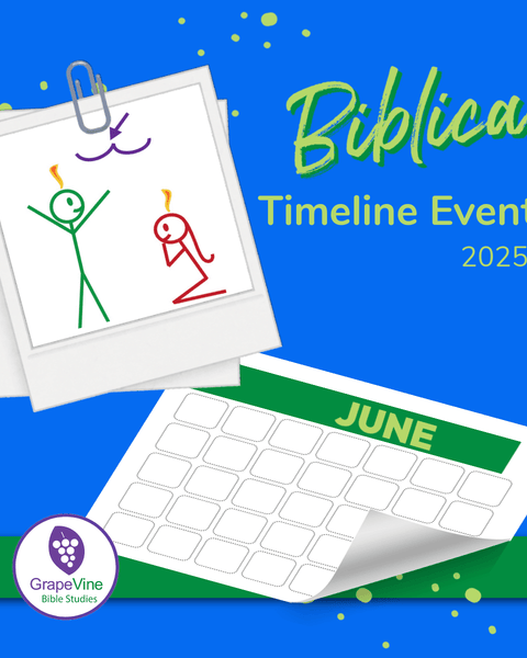 Bible Timeline Events for June 2025