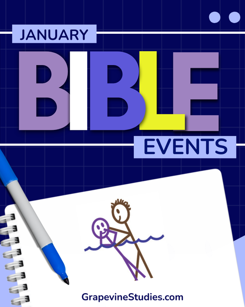 Bible Timeline Events for January