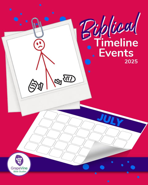Bible Timeline Events for July