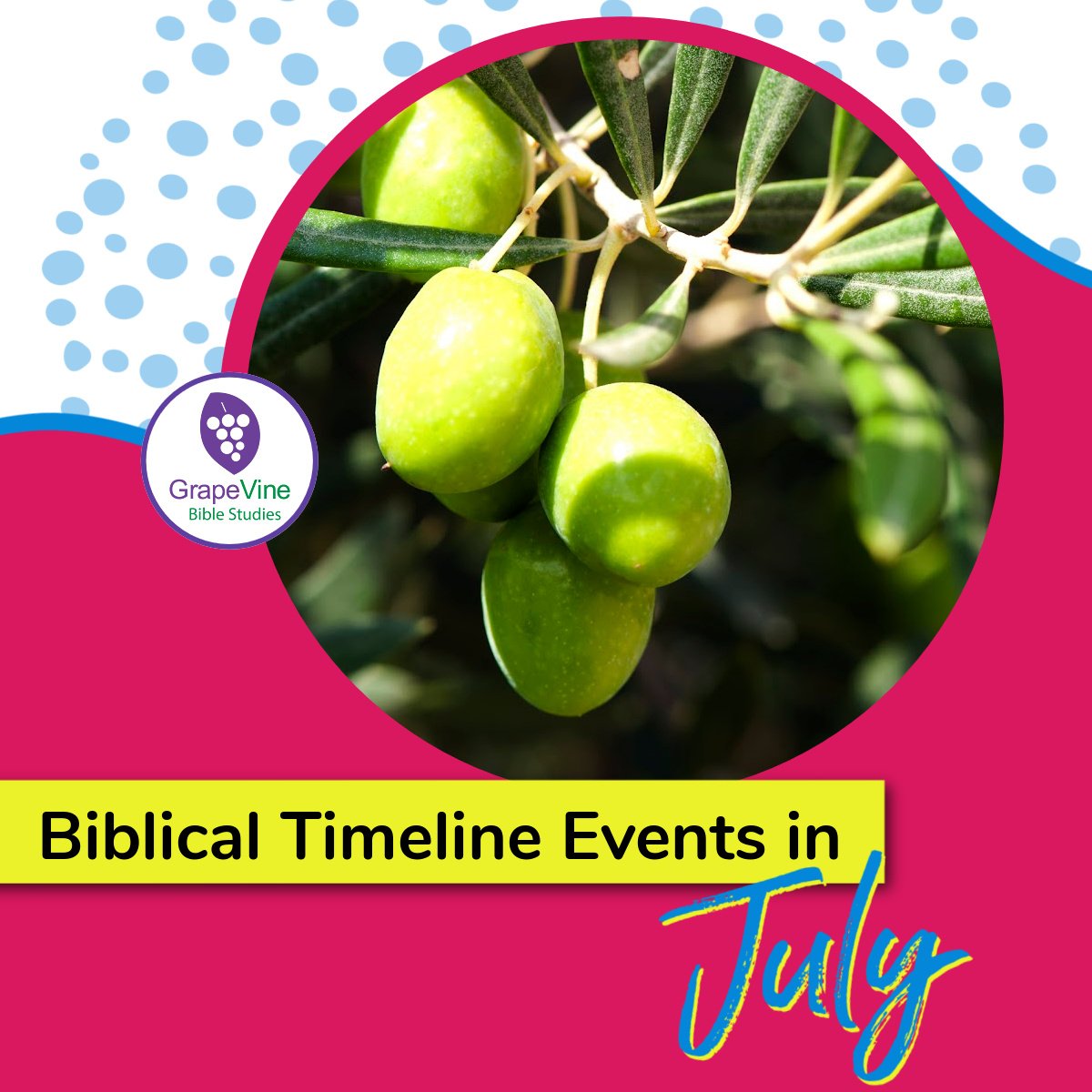 Bible Calendar and Timeline Events for July 2024