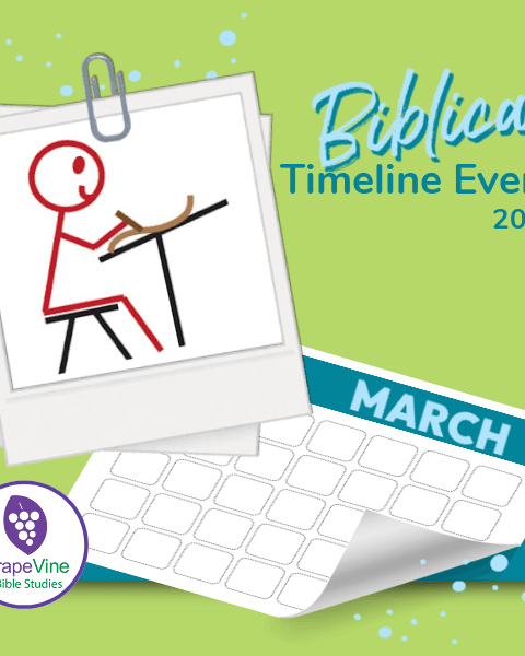 See the Biblical Timeline Events for March