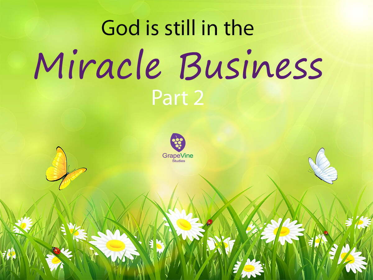 God is Still in the Miracle Business – Part 2