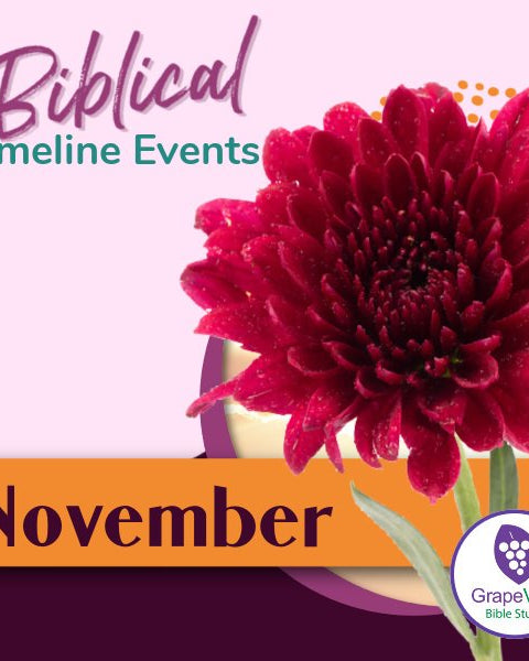 Bible Timeline Events in November