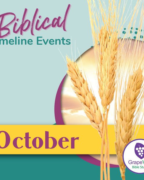 October Bible Timeline Events