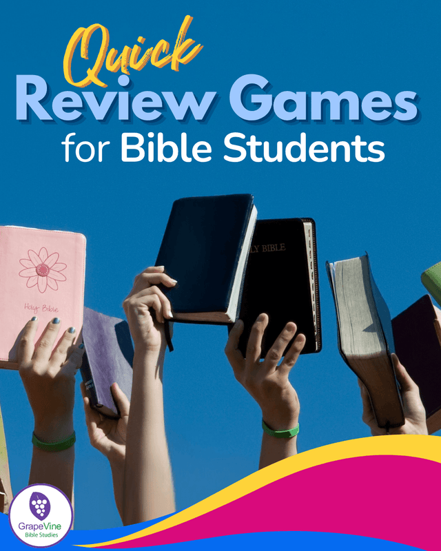 Quick Review Games for Bible Students