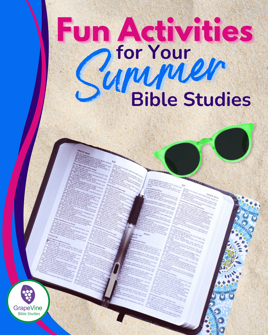 Fun Activities for Your Summer Bible Studies: Hands-On Learning Ideas ...