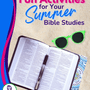 Fun Activities for Your Summer Bible Studies: Hands-On Learning Ideas