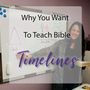 Why Teaching Bible Timelines to Kids is Important