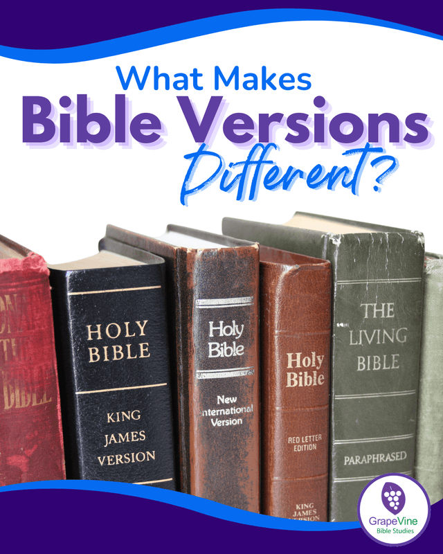 What Makes Bible Versions Different? A Simple Guide for Parents &amp; Teachers