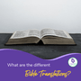 What are the Different Bible Translations?