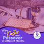 Why is Easter in March and Passover April this year?