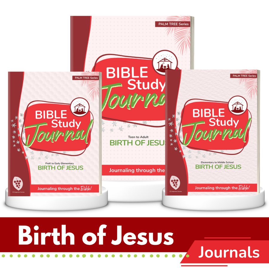 Birth of Jesus Bible Study Journals