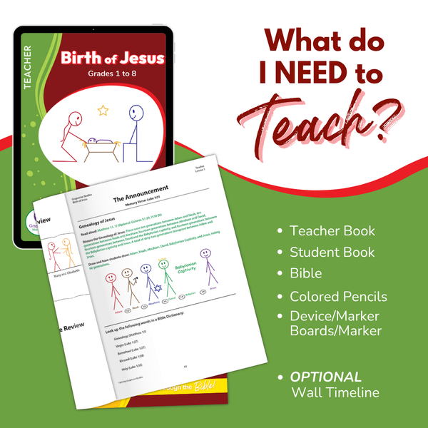 Birth of Jesus - Traceable