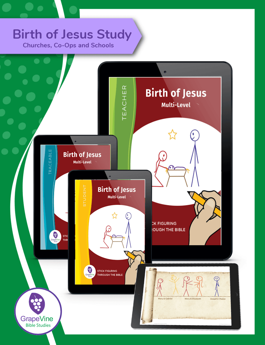 Birth of Jesus Bible Study Digital Books