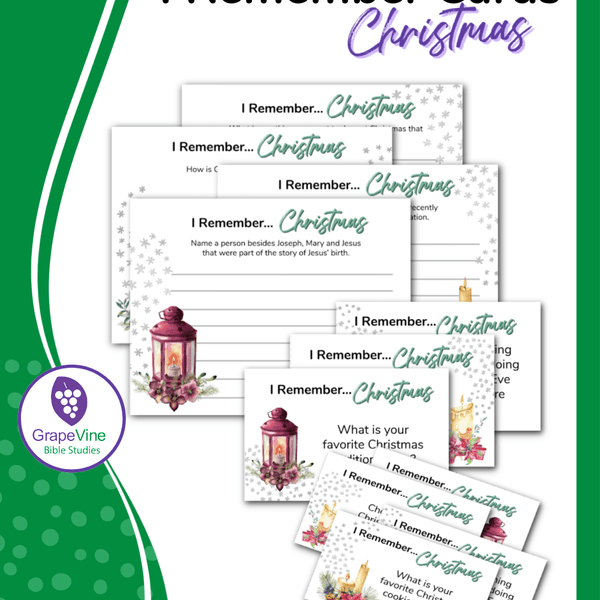 I Remember Christmas Cards