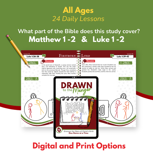 Drawn to the Manger Journal and Activity -Digital