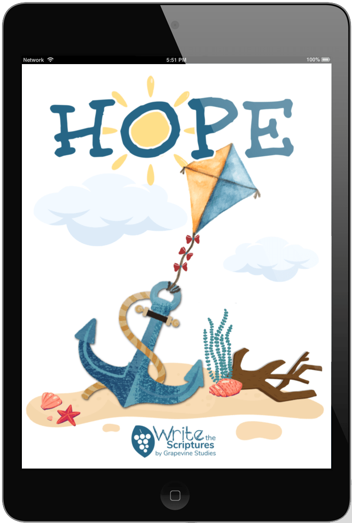 Hope Scripture Reading & Writing Journal - Kids