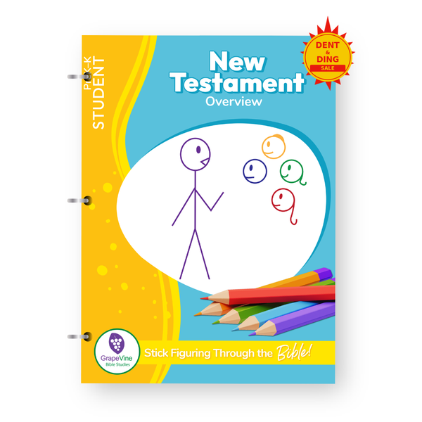 New Testament PreK-K Student Printed Book Dent & Ding