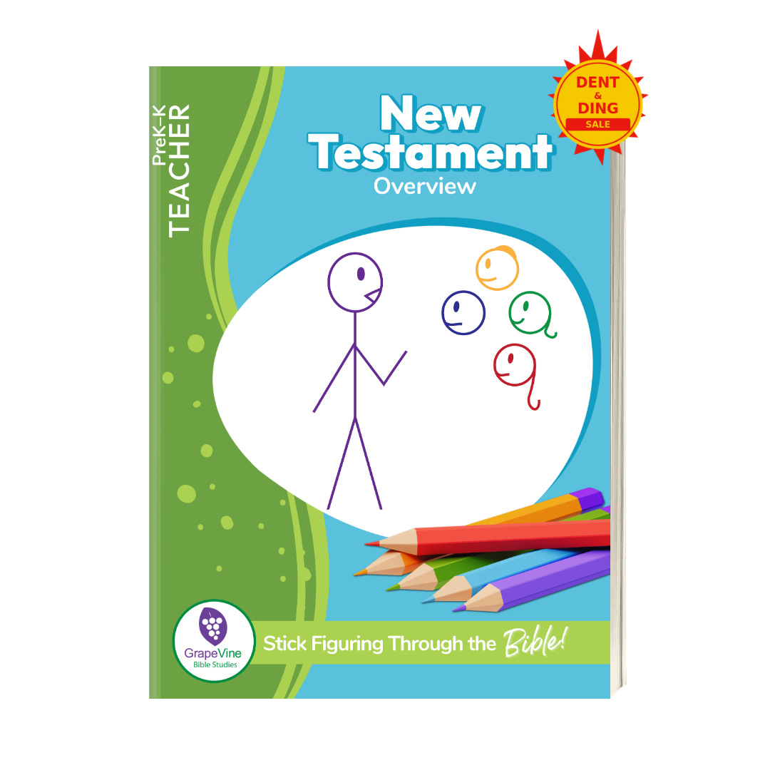 New Testament PreK-K Teacher Printed Book Dent & Ding