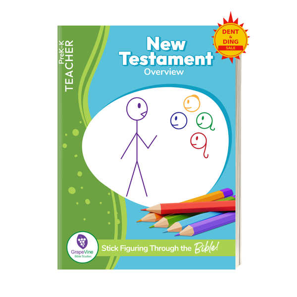 New Testament PreK-K Teacher Printed Book Dent & Ding