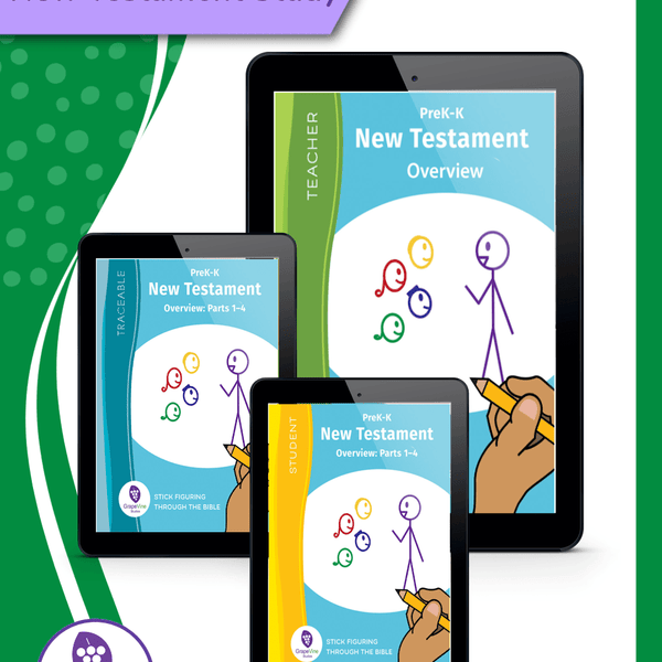 PreK-K New Testament Overview eBooks for Families