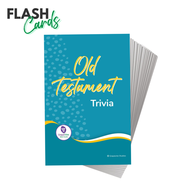 Old Testament Bible Trivia Flash Cards