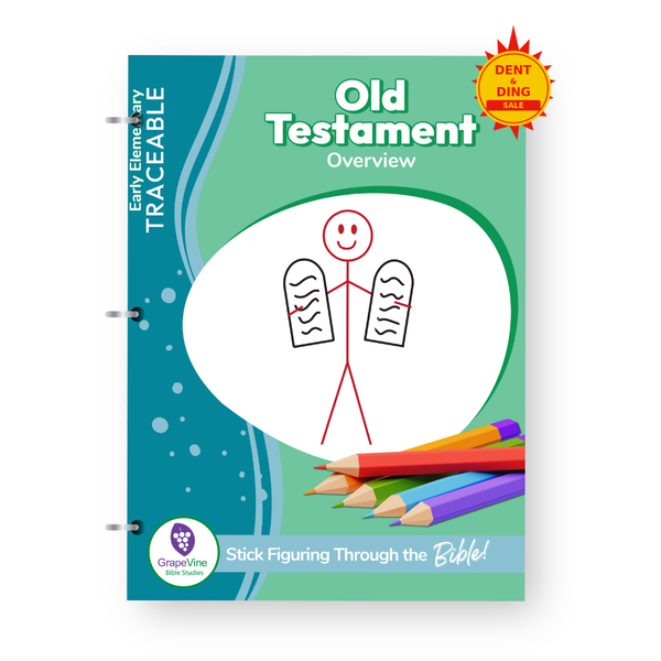 Old Testament - Grades 1-3 Trace Student Print Book Dent & Ding