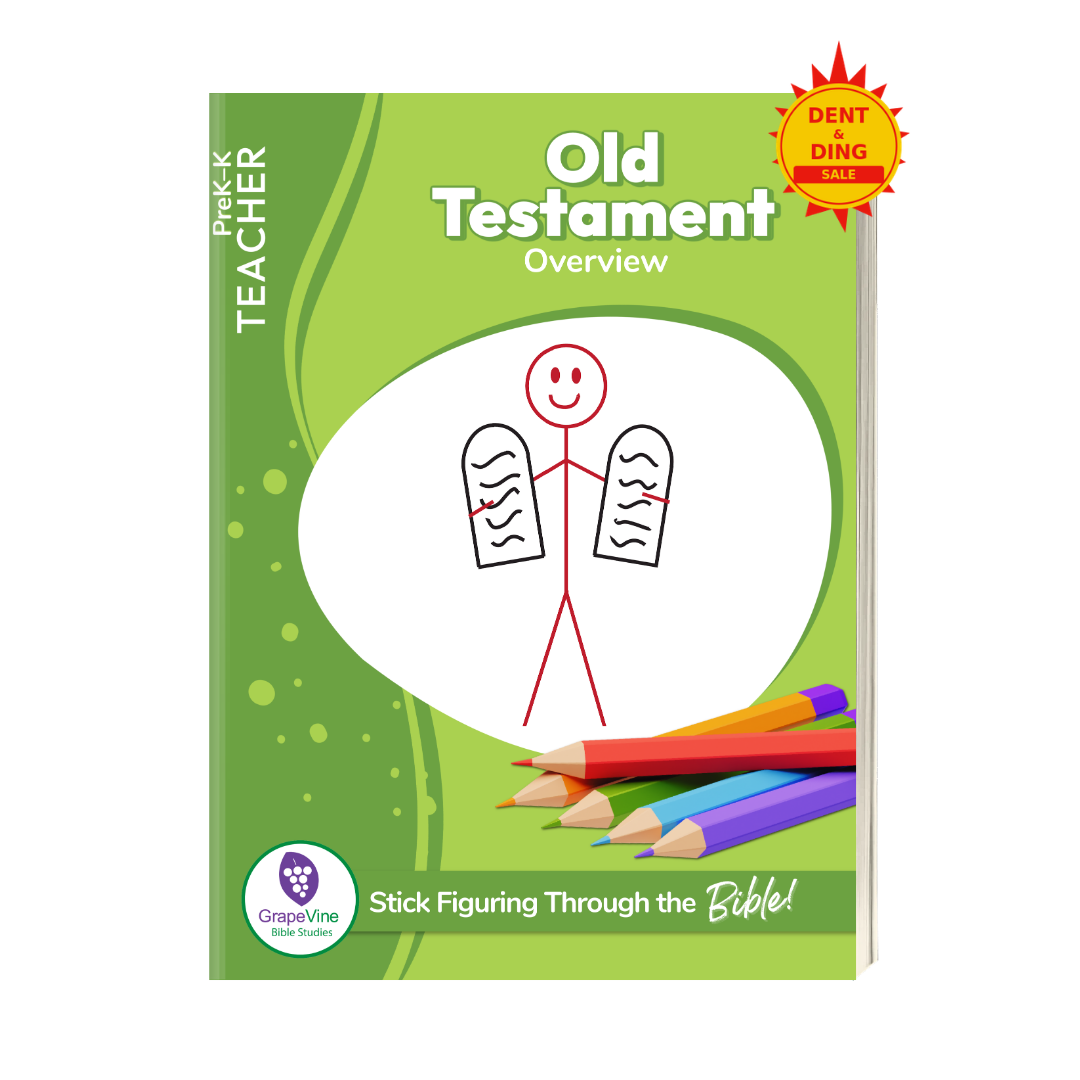 Old Testament PreK-K Teacher Printed Book Dent & Ding