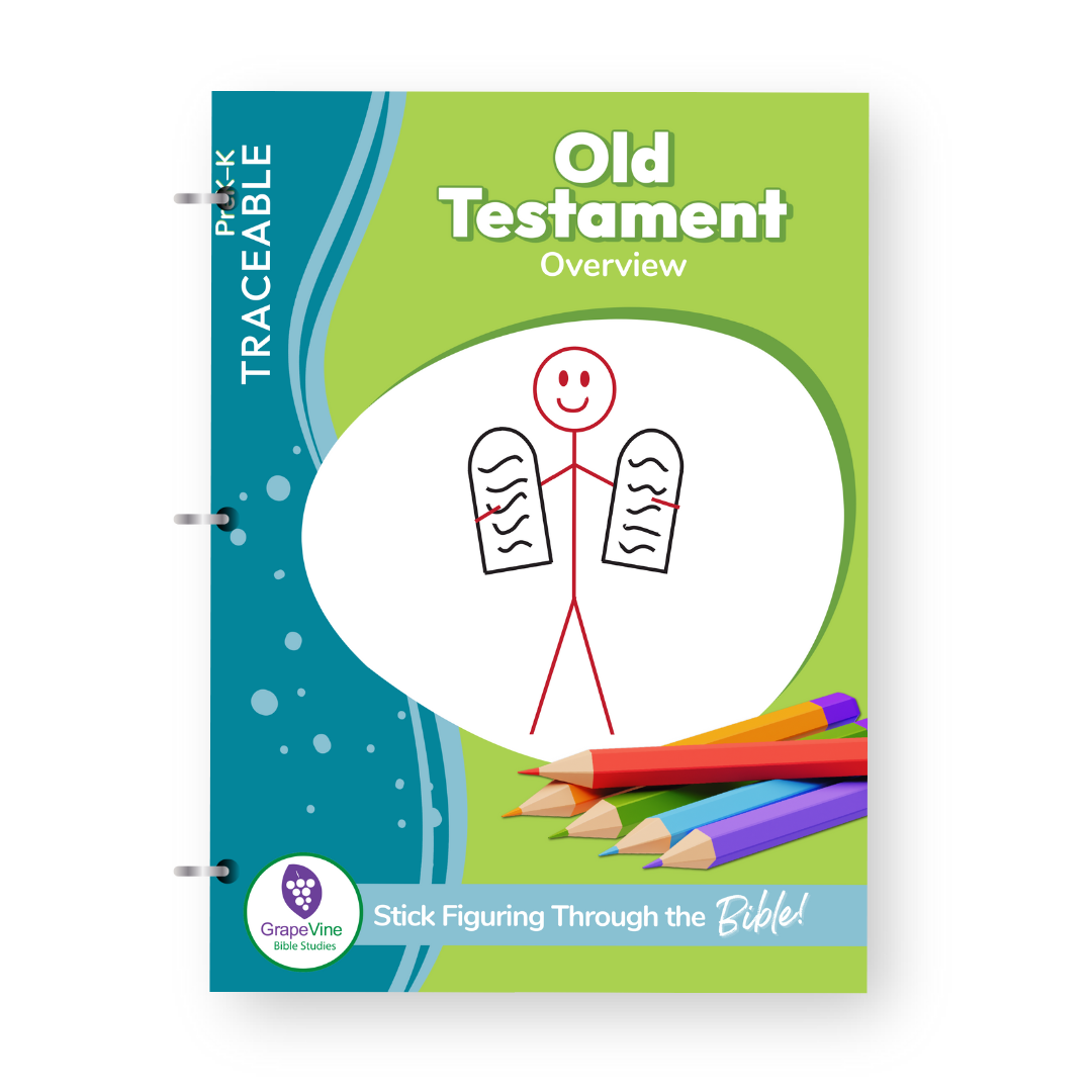 Old Testament PreK-K Trace Student Printed Book