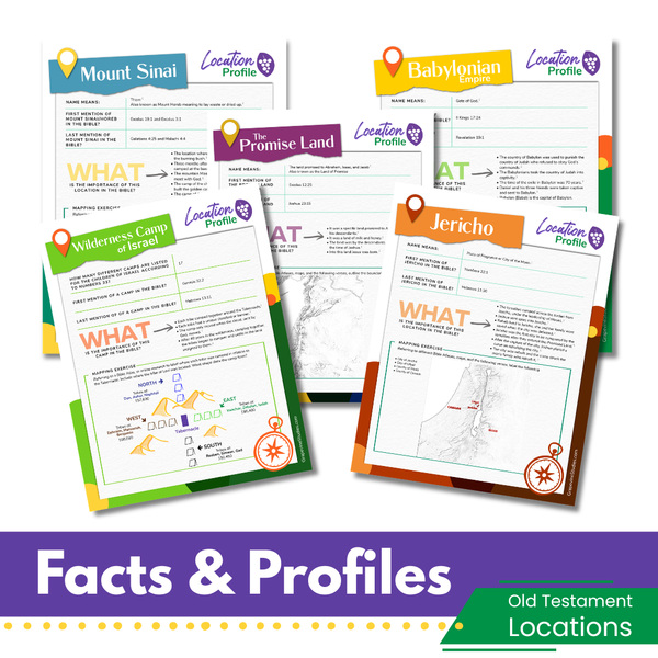 Old Testament Places: Facts & Profiles