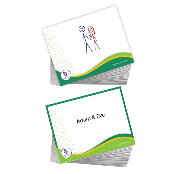 Old Testament Timeline Flash Cards