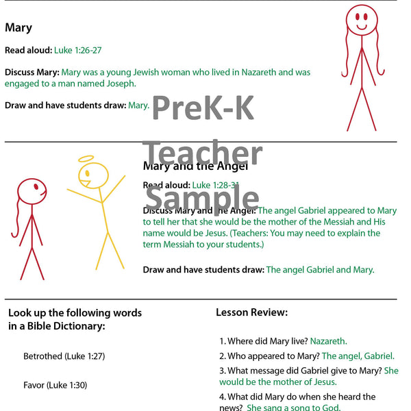 Bible PreK-K Super Bundle - Family