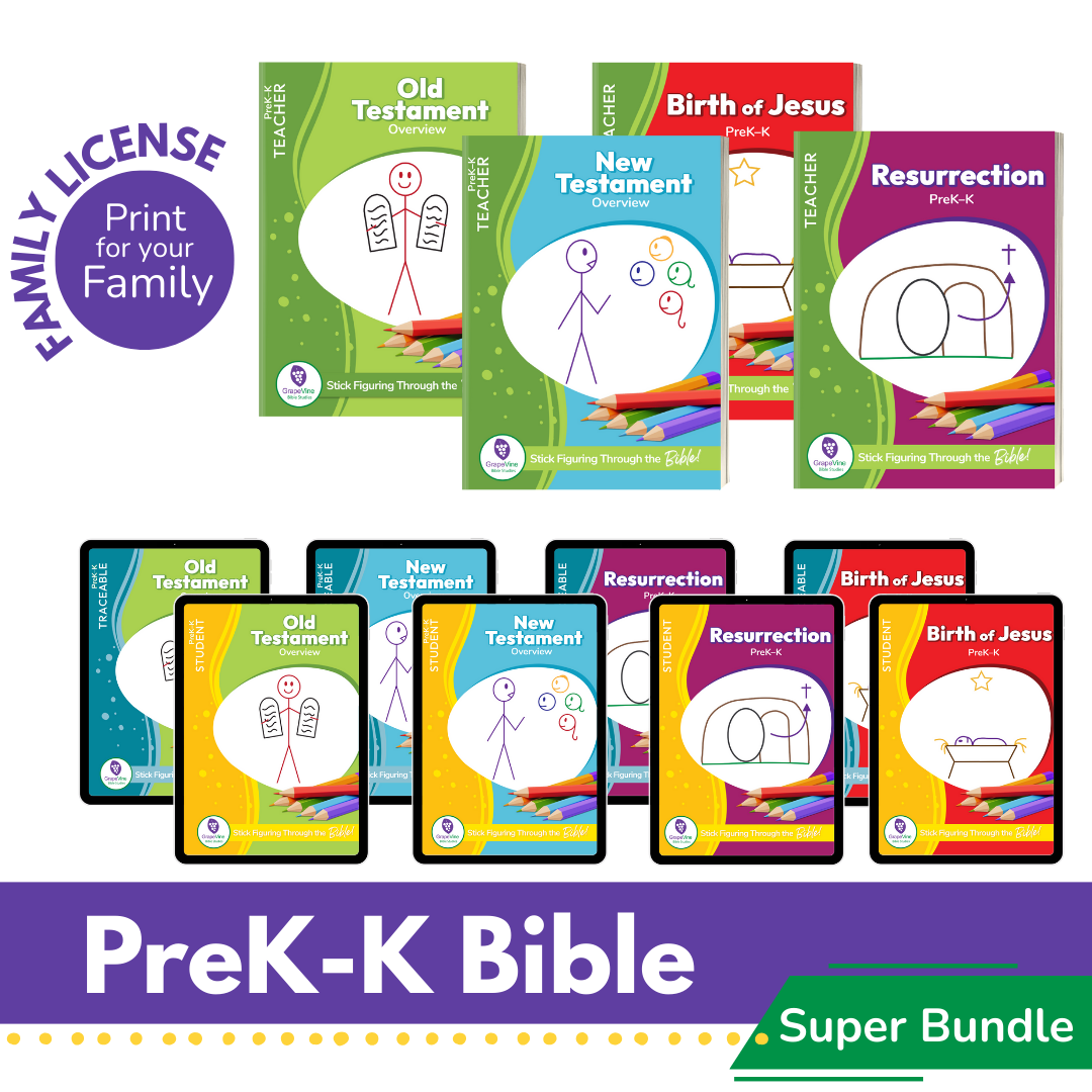 PreK-K Super Bible Bundle - Family