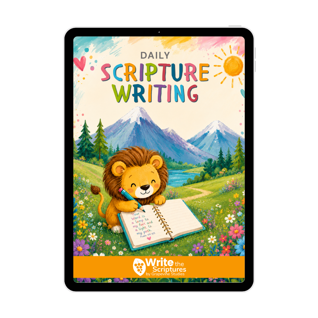 Scripture Writing Journal - Kids - Summer - Digital