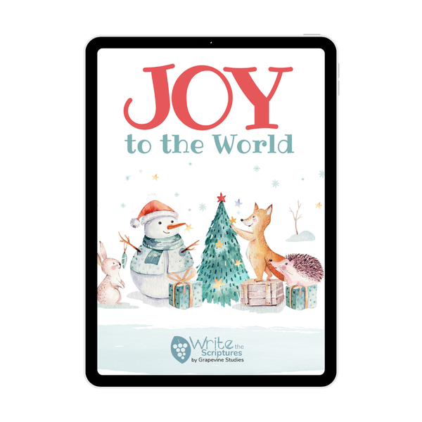 Christmas Scripture Reading & Writing Journal - Kids - Digital