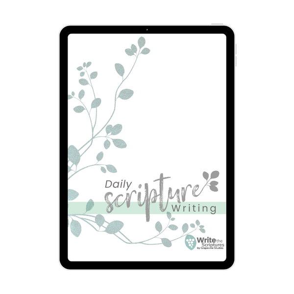 Scripture Writing Journal - Floral - Digital