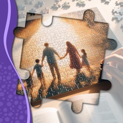 Family walking image